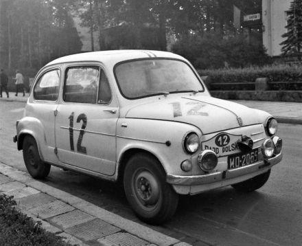 Krzysztof Wojciechowski i Janusz Kiljańczyk – Fiat 600D.